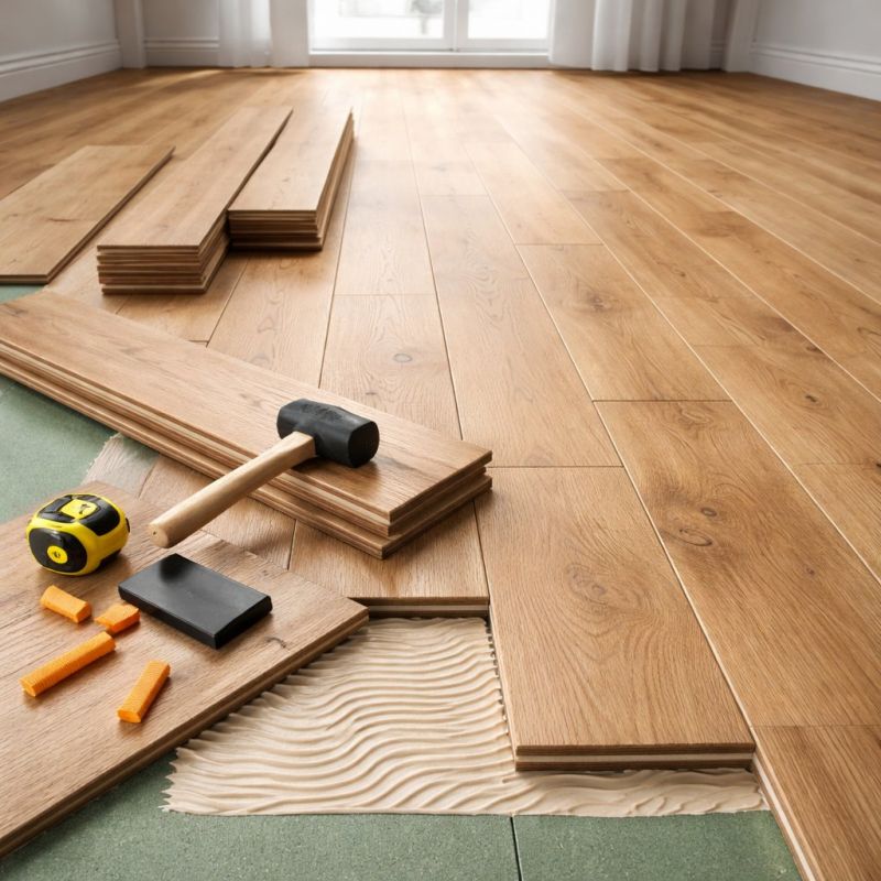 Engineered Wood Installation in Westfield, IN