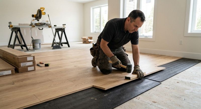 Engineered Wood Installation in Westfield, IN