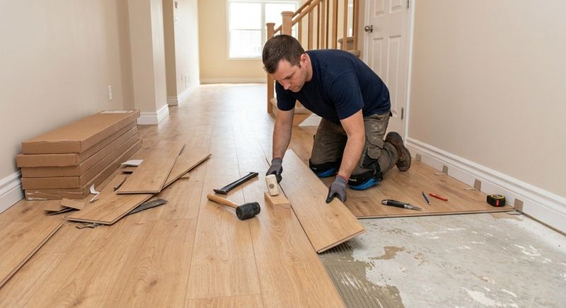 Laminate Floor Installation in Hamilton County, IN