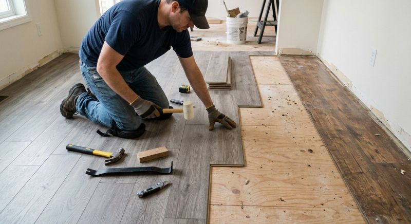 Laminate Floor Installation in Hamilton County, IN