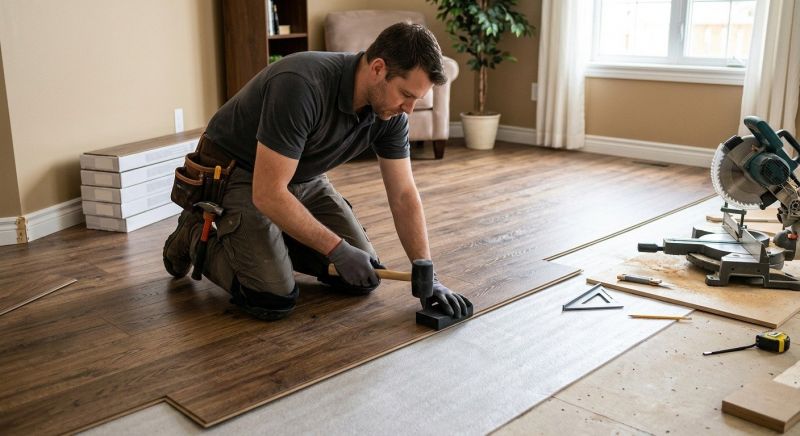 Laminate Floor Installation in New Palestine, IN