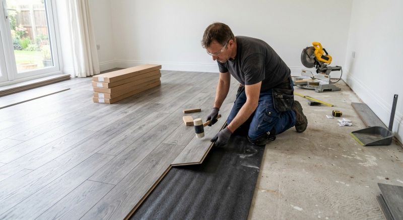 Laminate Floor Installation in Pendleton, IN