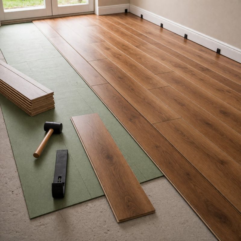 Laminate Floor Replacement in Hendricks County, IN