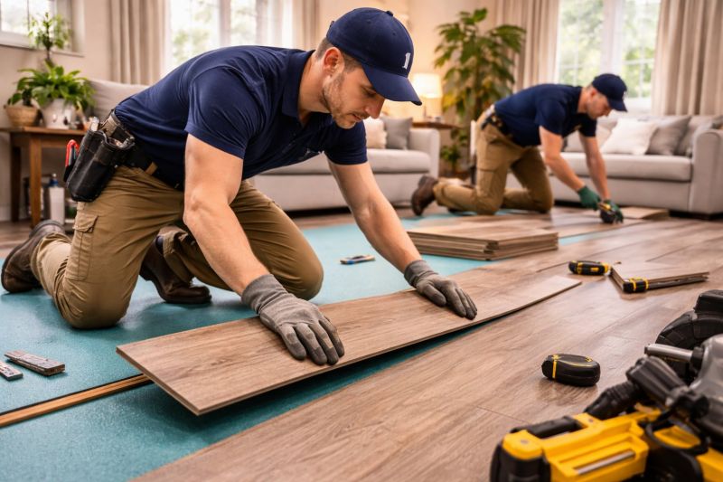 Laminate Flooring Replacement in Westfield, IN
