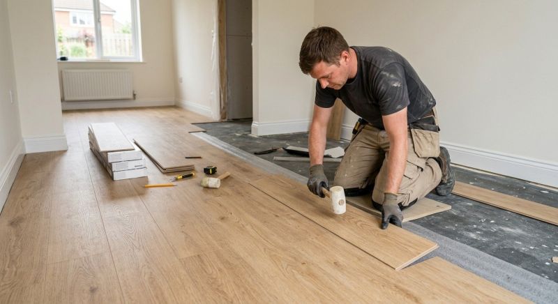 Linoleum Floor Installation in Fishers, IN