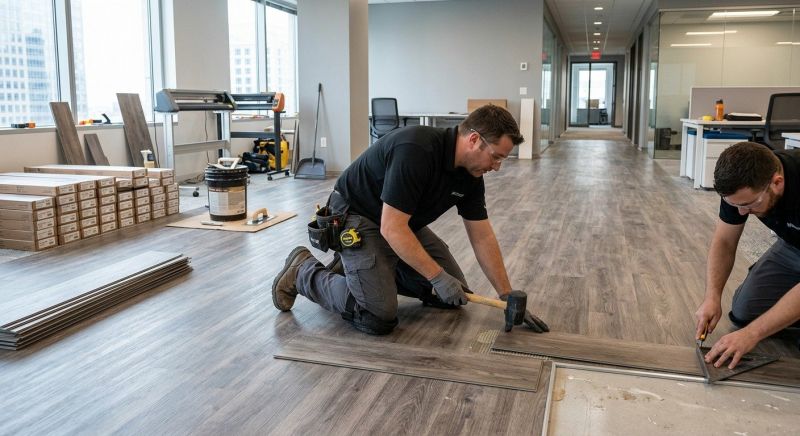 Linoleum Floor Installation in Fortville, IN