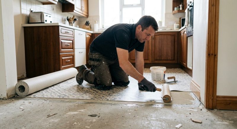 Linoleum Floor Installation in Lapel, IN