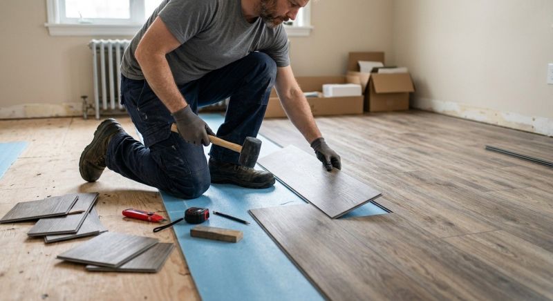 Linoleum Floor Installation in Lizton, IN