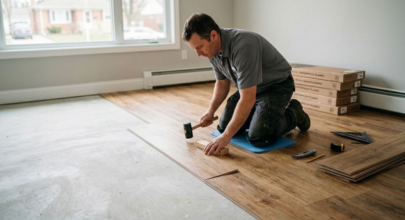 Linoleum Floor Installation in Lizton, IN
