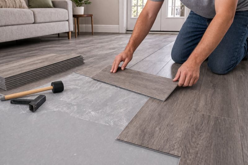 Luxury Vinyl Tile Installation in Atlanta, IN