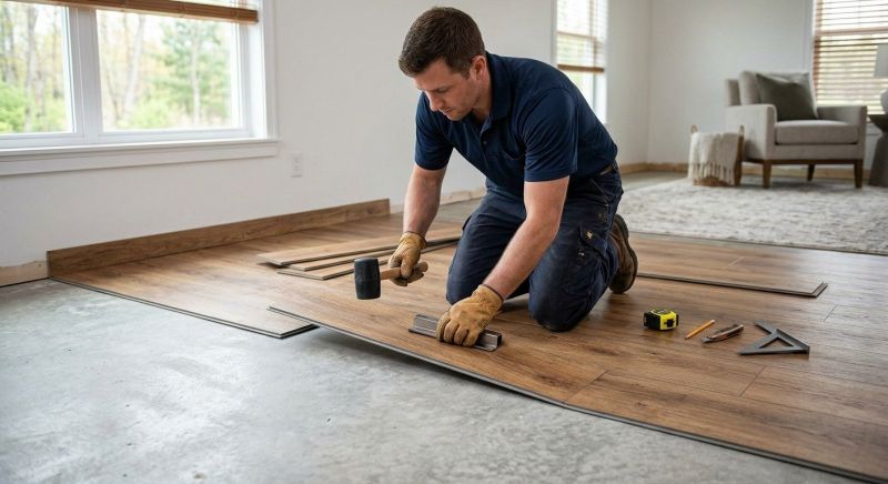Luxury Vinyl Tile Installation in Hamilton County, IN