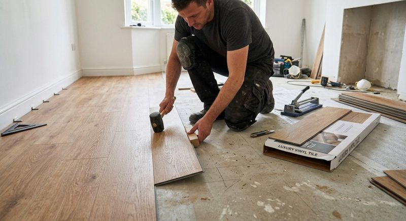 Luxury Vinyl Tile Installation in Westfield, IN