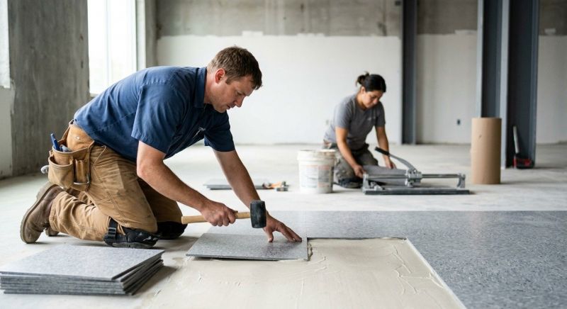 Lvt Flooring Installation in Zionsville, IN