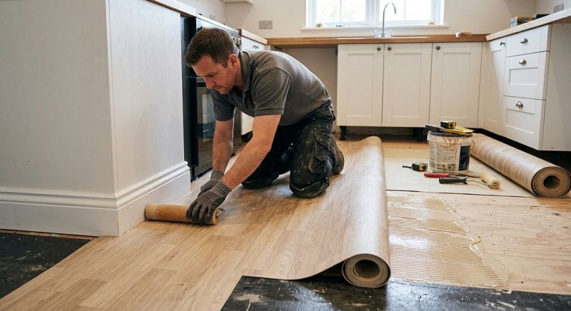 Sheet Linoleum Installation in Hendricks County, IN