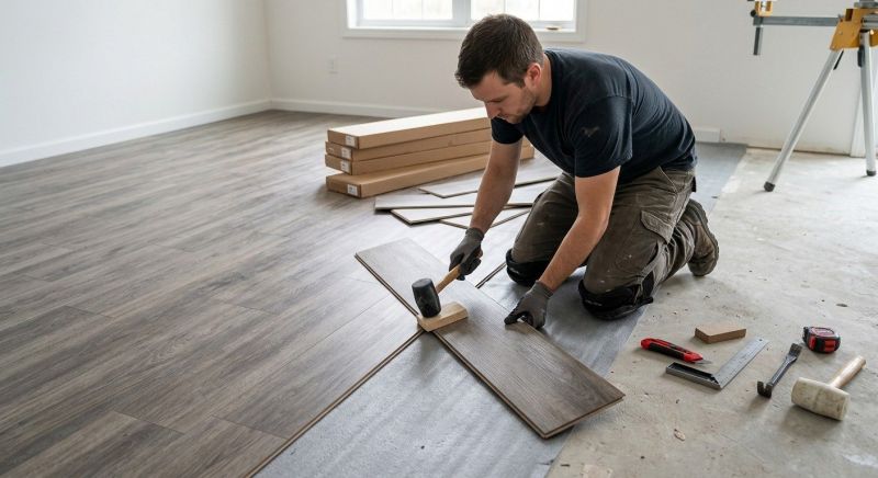 Vinyl Flooring Installation in Fortville, IN