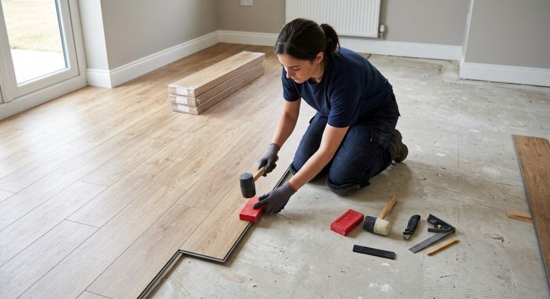 Vinyl Plank Floor Installation in Westfield, IN