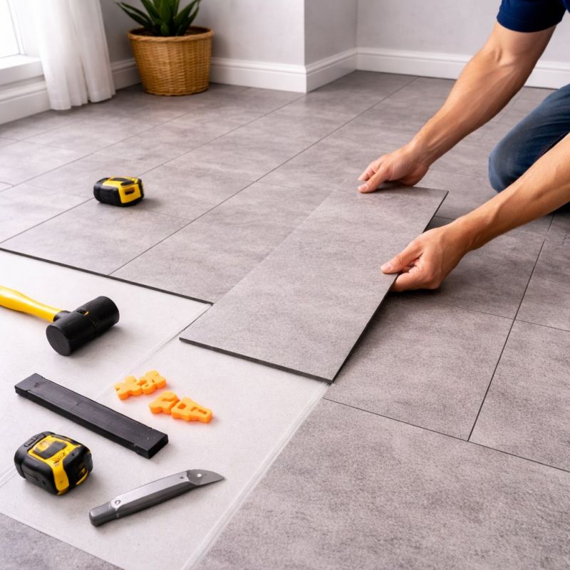 Vinyl Tile Installation in Westfield, IN
