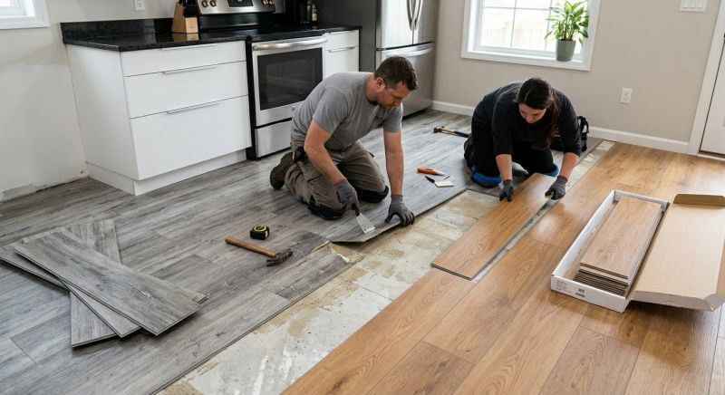 Vinyl Tile Replacement in Westfield, IN